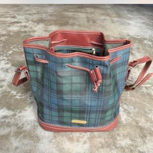 Ralph Lauren Tartan Plaid Shoulder Bag